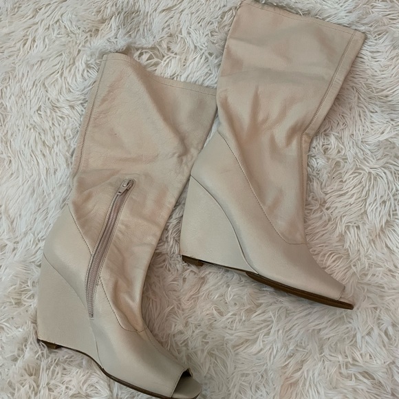 Stunning Vintage Nine West open toe boots - Picture 5 of 11